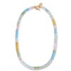 Accessoires Lizzie Fortunato | Ombre Kust Ketting Blauw